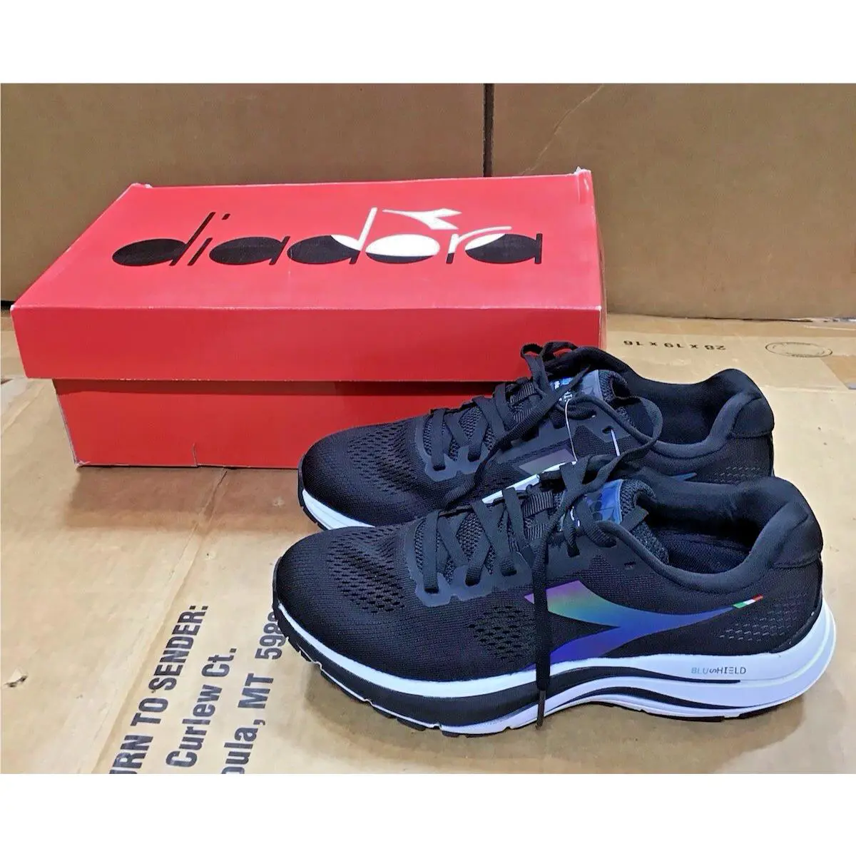 Diadora shoes - Diadora Mythos Blushield 7 - Mythos Blushield - 178056-C7406 - Black 4