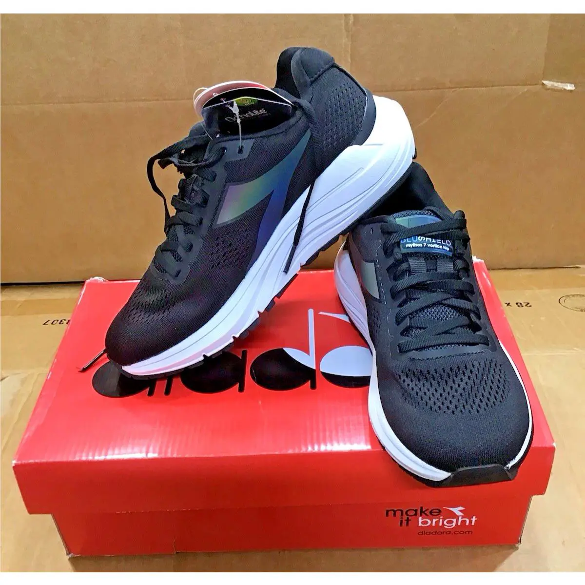 Diadora shoes - Diadora Mythos Blushield 7 - Mythos Blushield - 178056-C7406 - Black 9