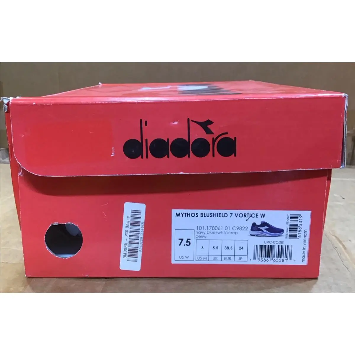 Diadora shoes - Mythos Blushield 7 Vortice - Mythos Blushield Vortice - 178061-C9822 - Blue 14