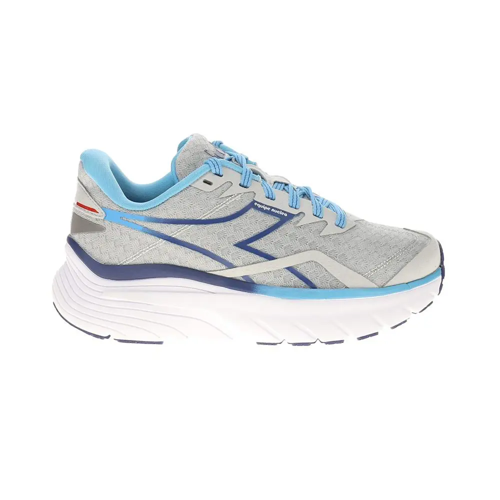 Diadora Equipe Nucleo Running Womens Blue Grey Sneakers Athletic Shoes 179095 - Blue, Grey