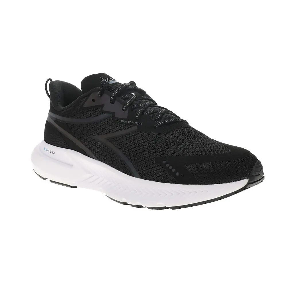 Diadora shoes - diadora Mythos Blushield Volo 4 Hip Running - 180250-C7406 - Black 5