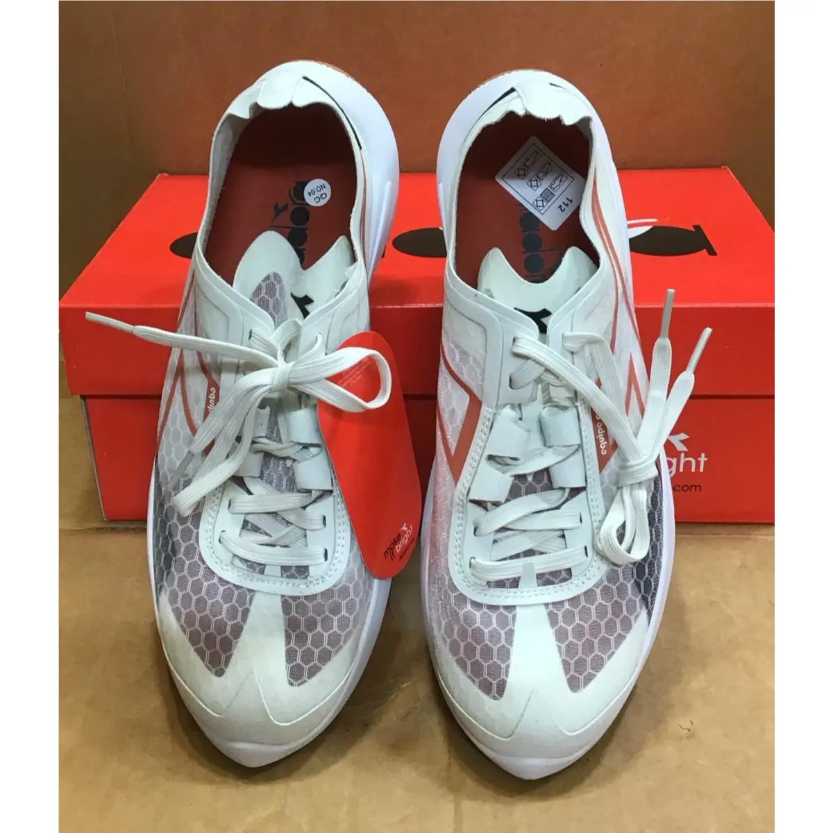 Diadora shoes - Diadora Equipe Corsa - Equipe Corsa - C9333 - Multi/White 9