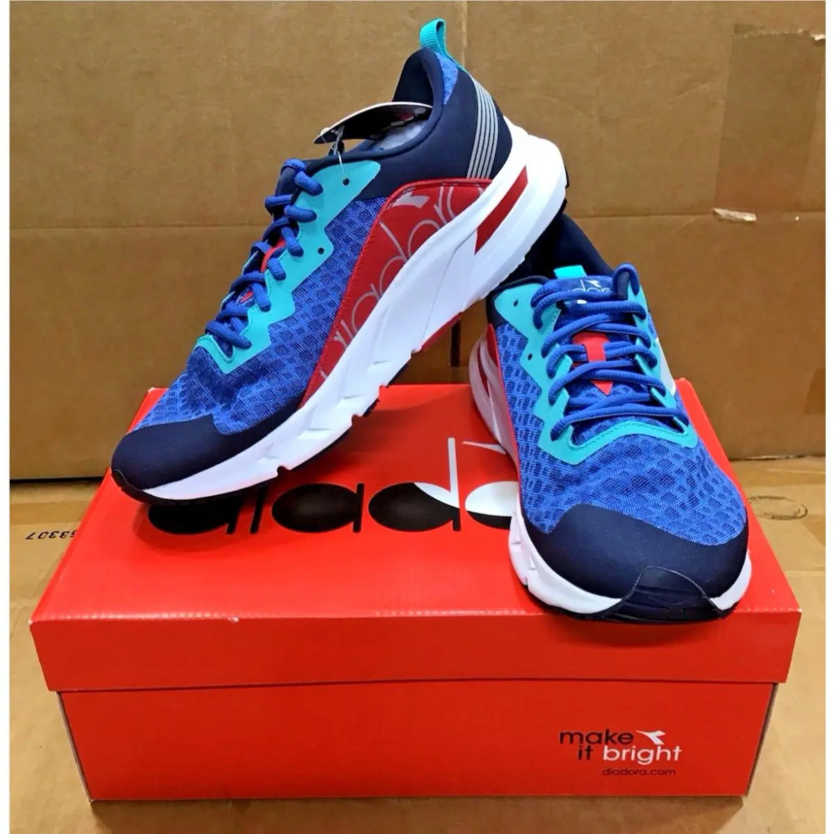 Diadora shoes - Diadora Mythos Blushield Volo - Mythos Blushield Volo - 176899-C6910 - Blue 9