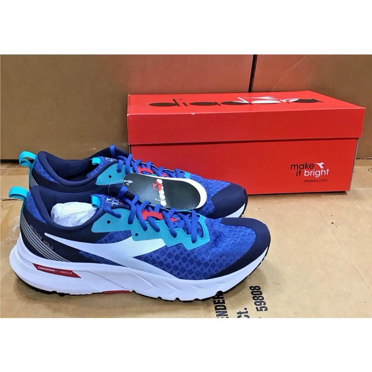 Diadora shoes - Diadora Mythos Blushield Volo - Mythos Blushield Volo - 176899-C6910 - Blue 12