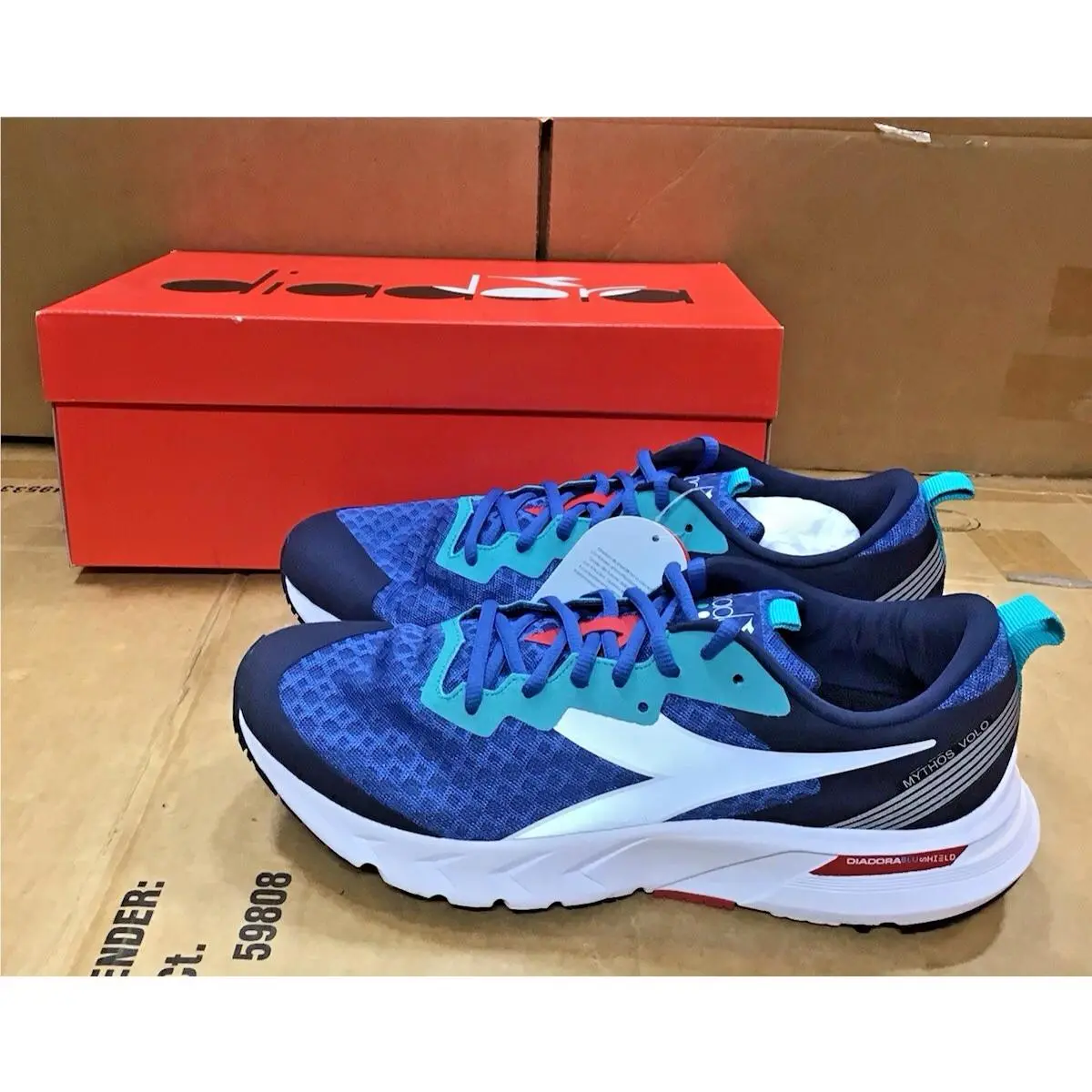 Diadora shoes - Diadora Mythos Blushield Volo - Mythos Blushield Volo - 176899-C6910 - Blue 13