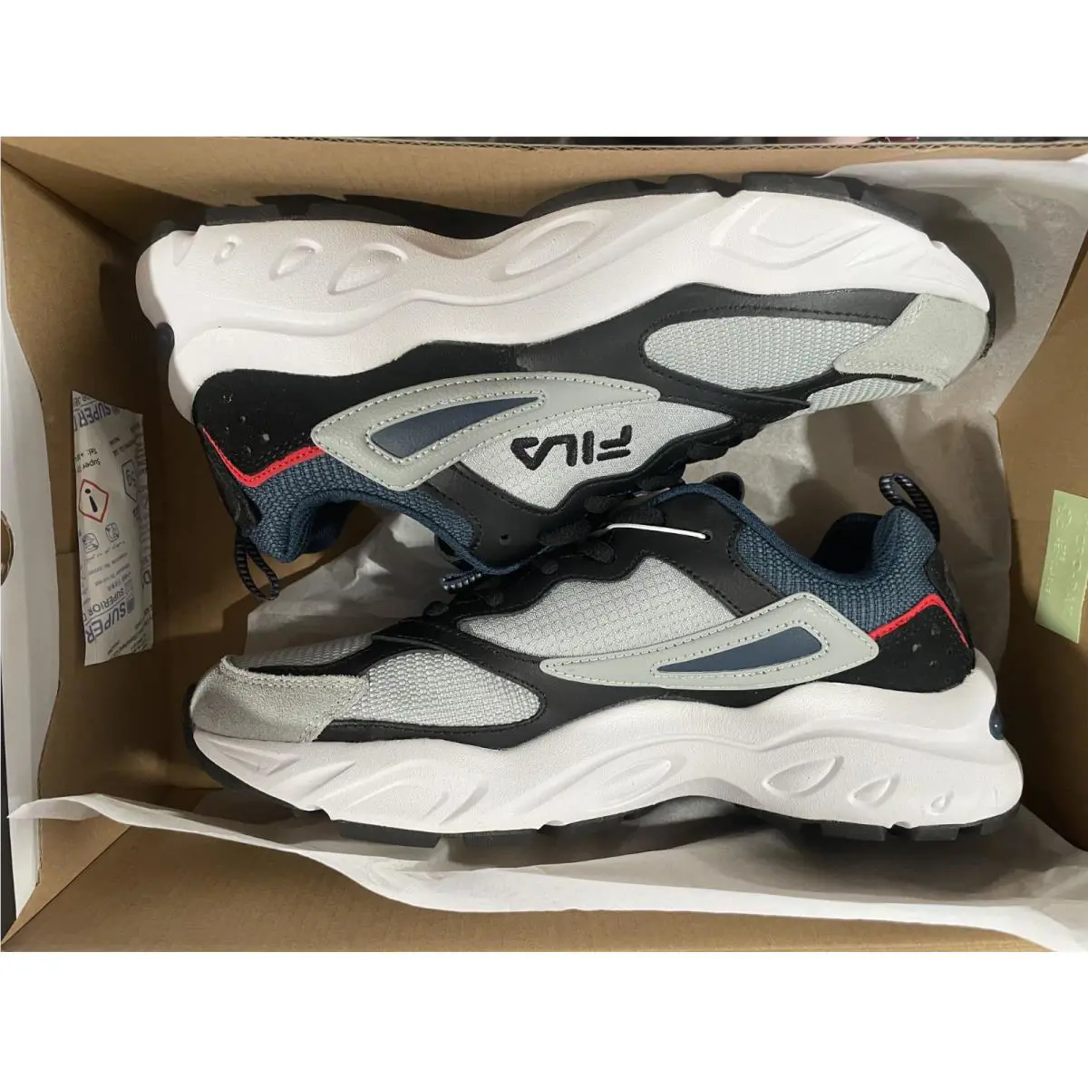 Fila shoes - FILA RECOLLECTOR - RECOLLECTOR - Grey/Black/Blue 6