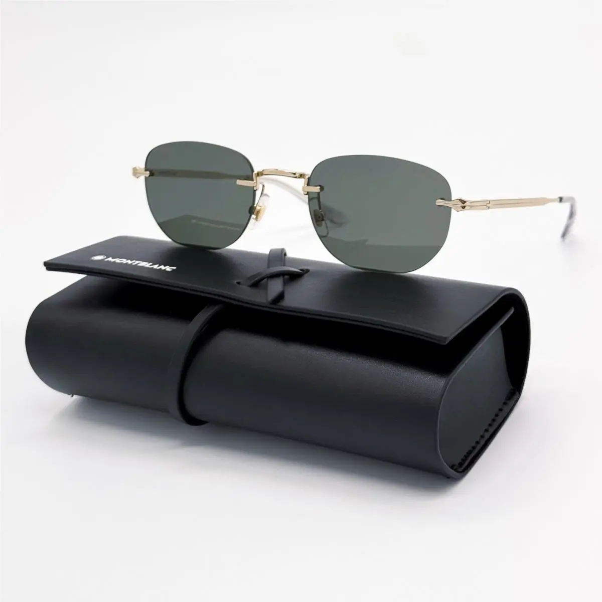 Montblanc Sunglasses Men Gold/gray MB0303S 001 Eyewear Montblanc