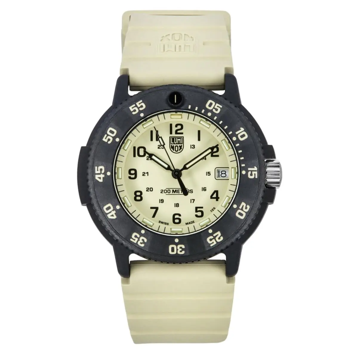 Luminox Beige Dial Quartz Diver`s 200M Men`s Watch XS.3010.EVO.S