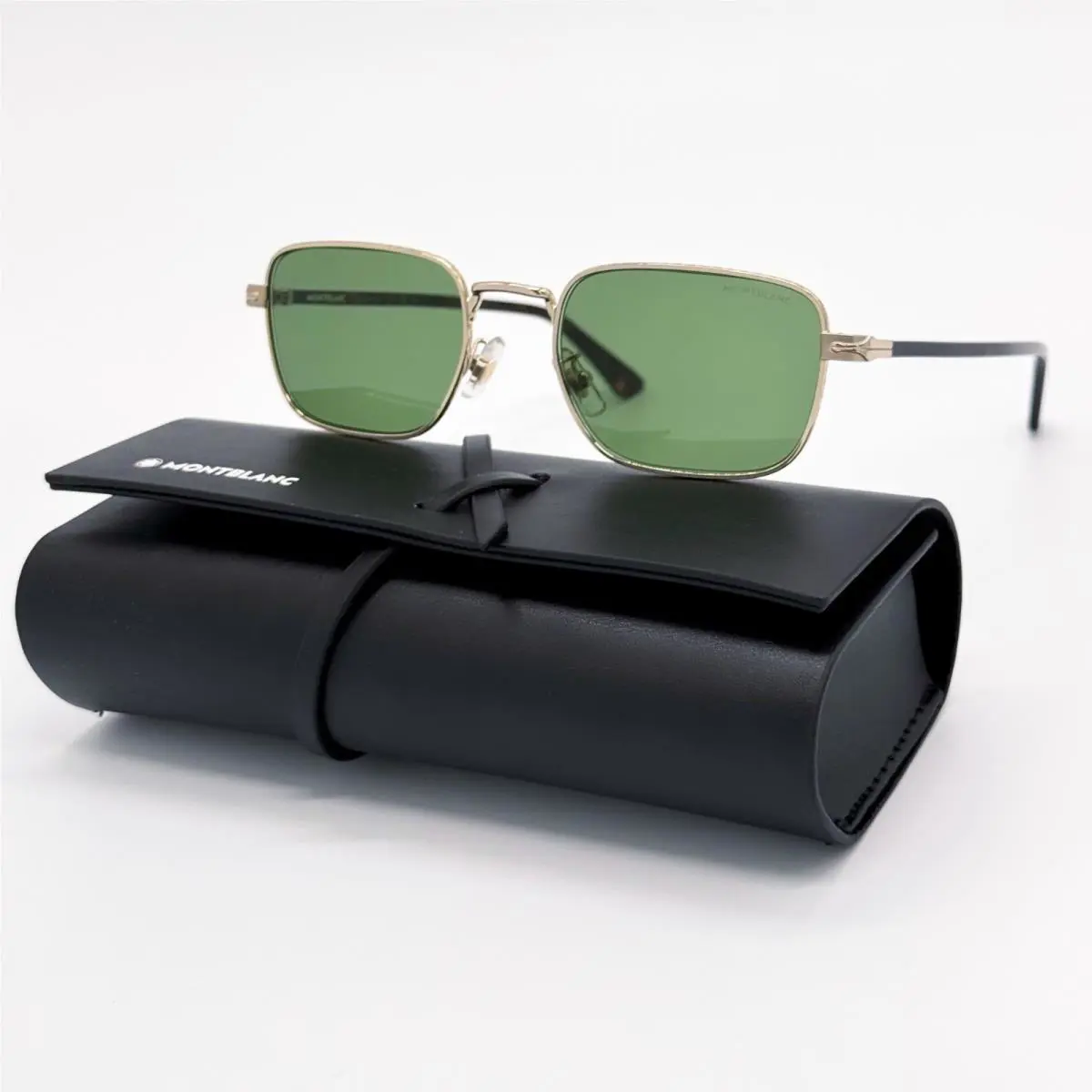 Montblanc Sunglasses Men Black/green MB0339S 002 Eyewear Montblanc