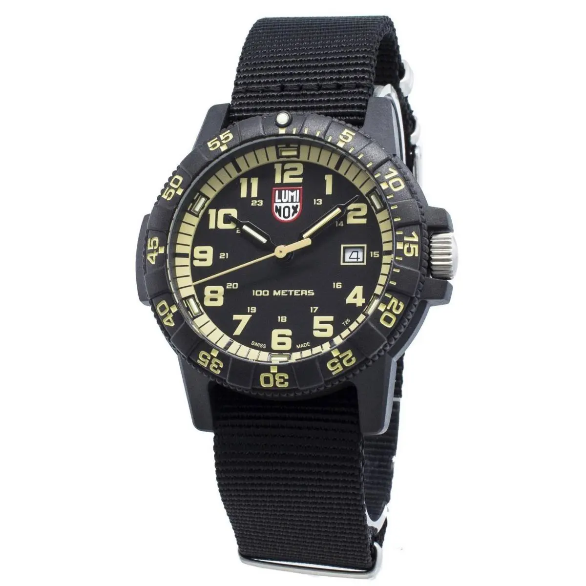 Luminox Leatherback Sea Turtle Carbon Compound Case XS.0333 Quartz Mens Watch