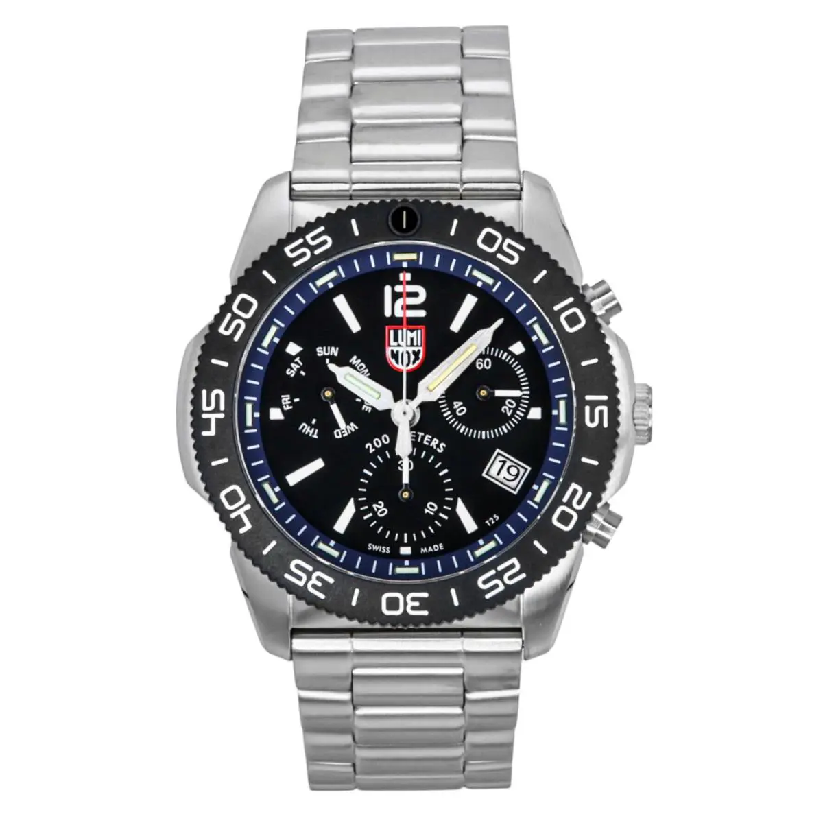 Luminox Pacific Diver Chronograph Black Dial Quartz 200M Men`s Watch XS.3143.M