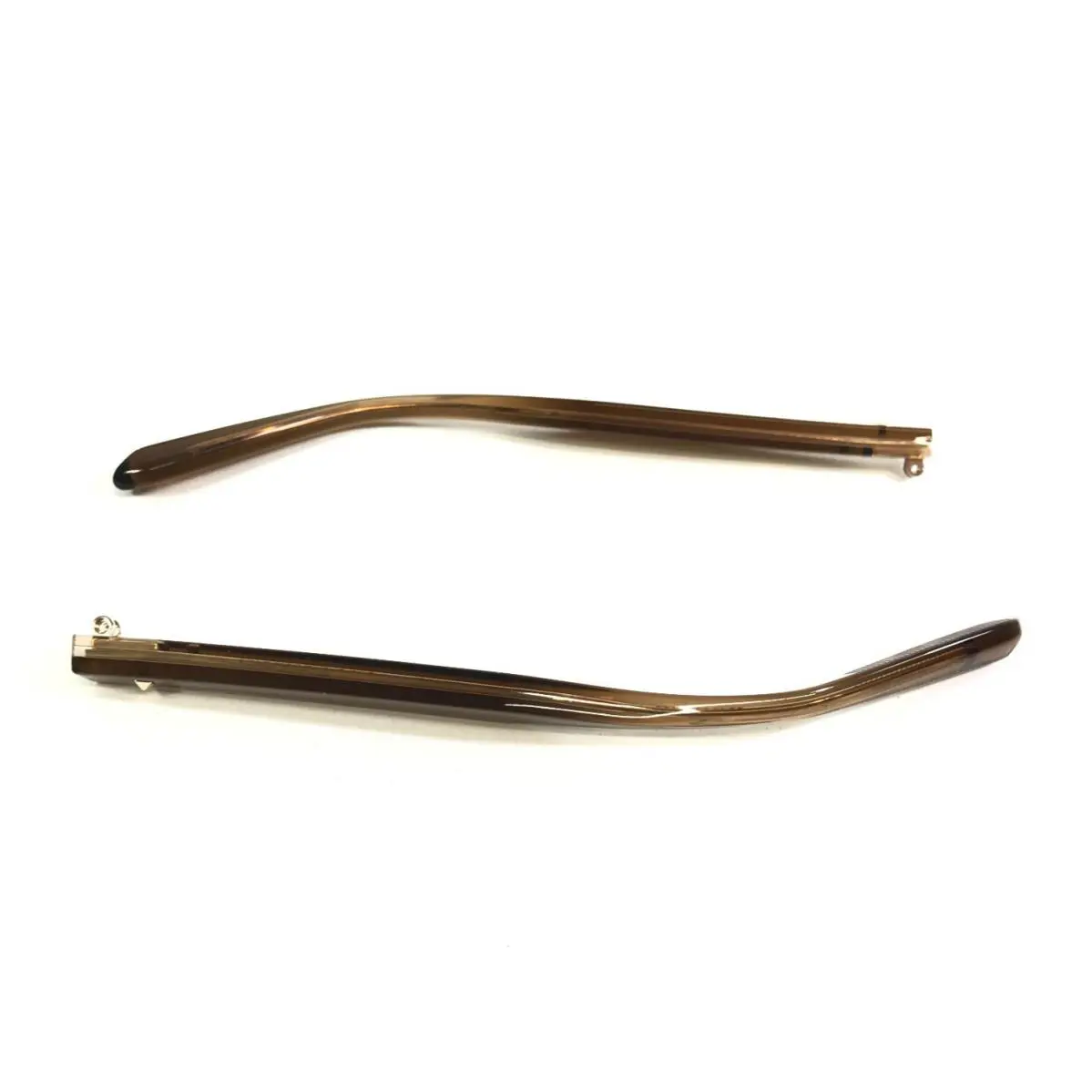 Valentino V-essential IV VLX-132D Brn-gld Eyeglasses Arms Only For Parts