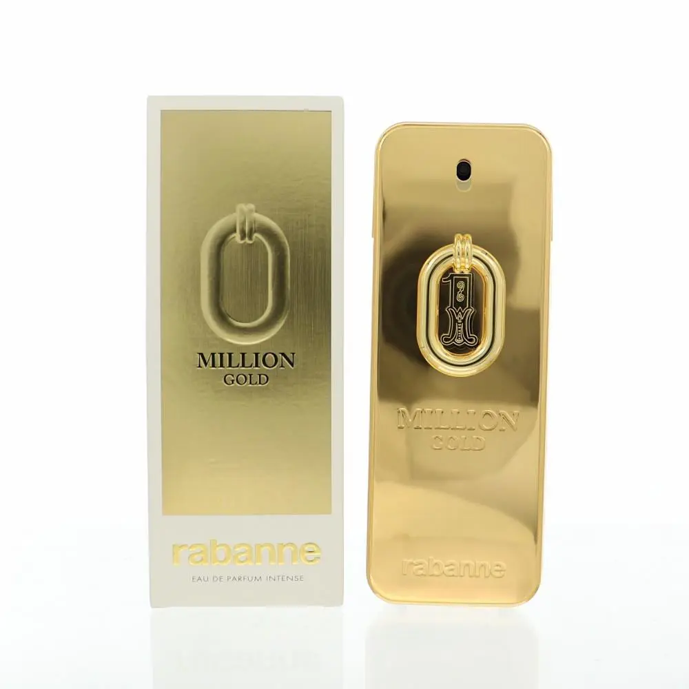 Million Gold Intense 6.8 Oz Eau De Parfum Spray by Paco Rabanne Box For Men