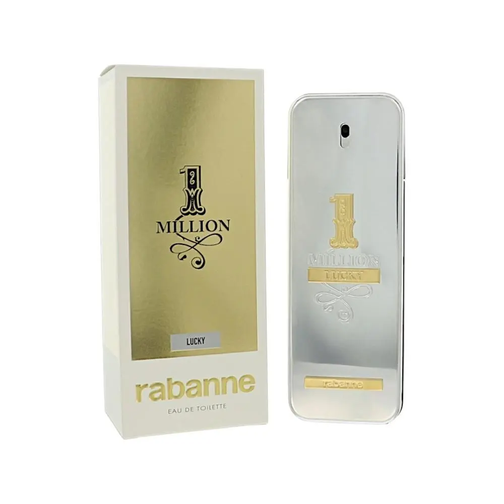 1 Million Lucky  Box For Men 3.4 Oz Eau De Toilette by Paco Rabanne