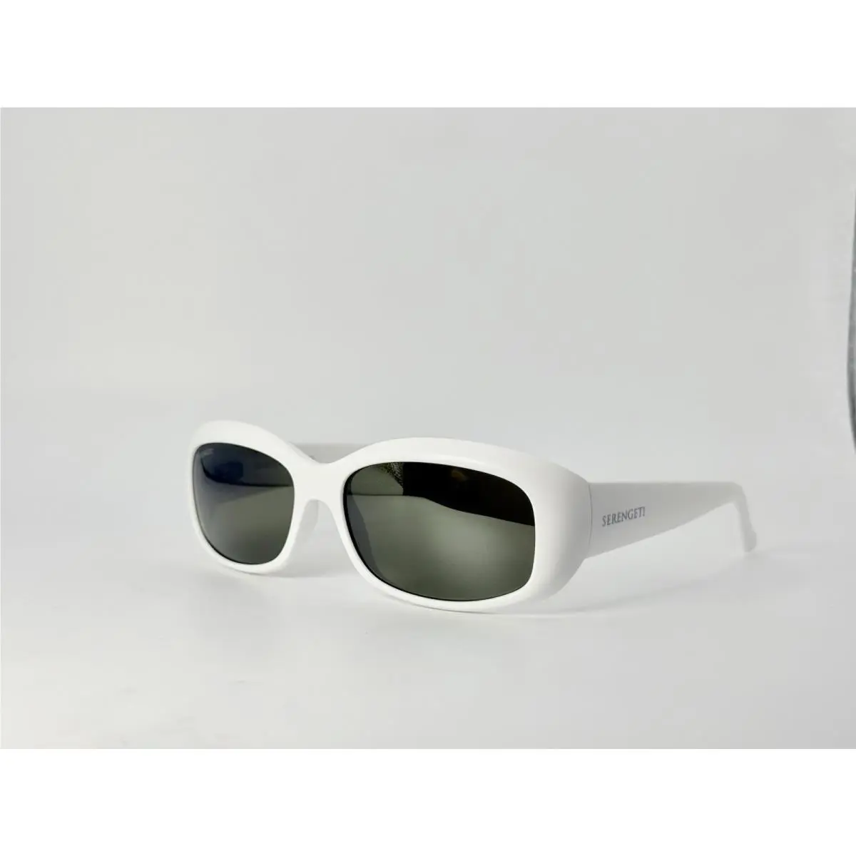 Bianca Sunglasses Matte White with Polarized 555nm Lens by Serengeti