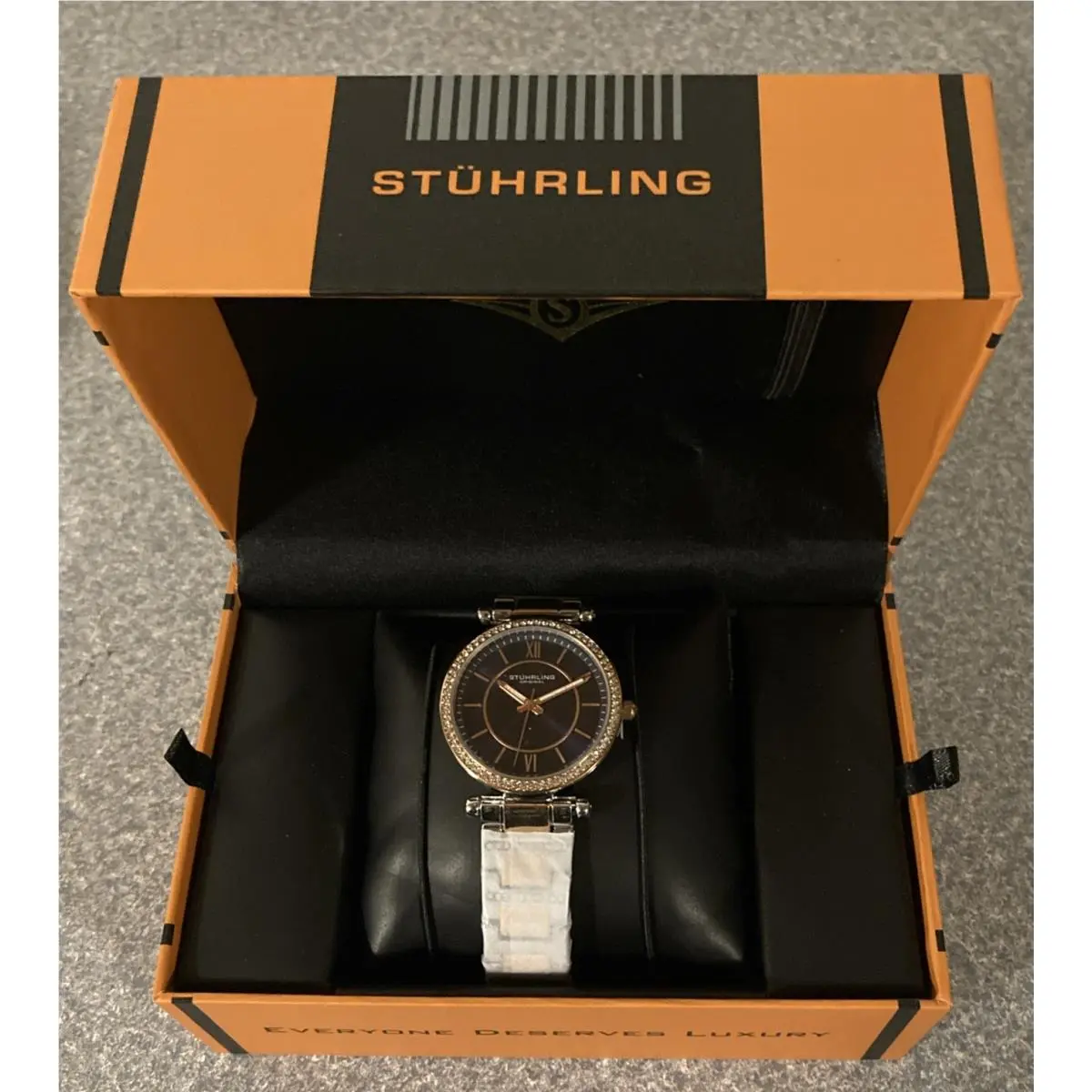 Stuhrling 3905 Quartz Women`s Watch Works