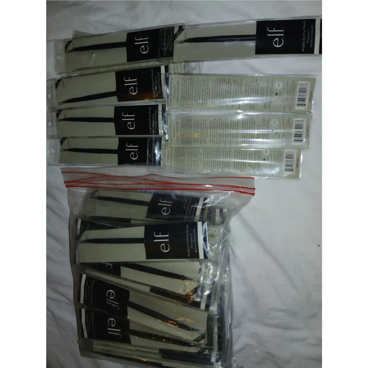 E.l.f. Angled Eyeliner Brush 84013c Sealed. Lot OF 70 by e.l.f. Cosmetics