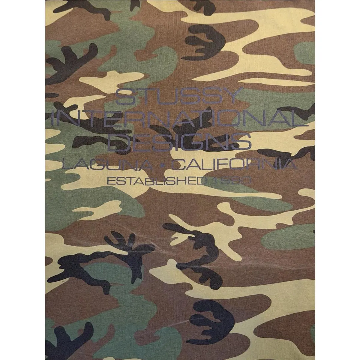 Stussy  clothing - Camo 1