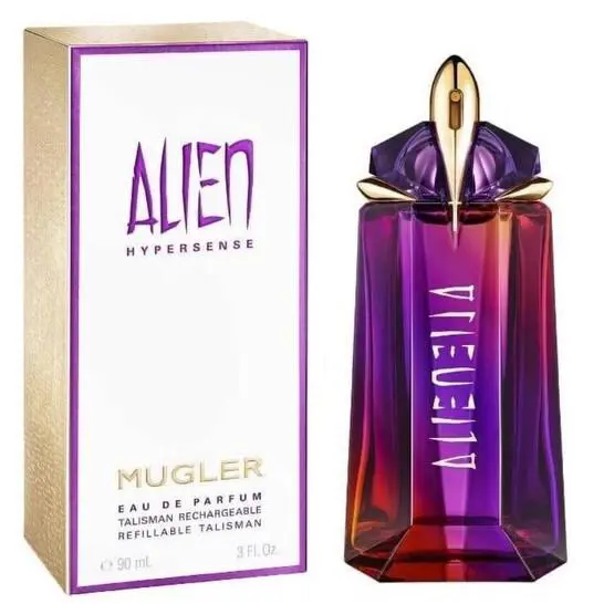 Alien Hypersense  3oz Eau De Parfum Refillable For Women Box by Mugler