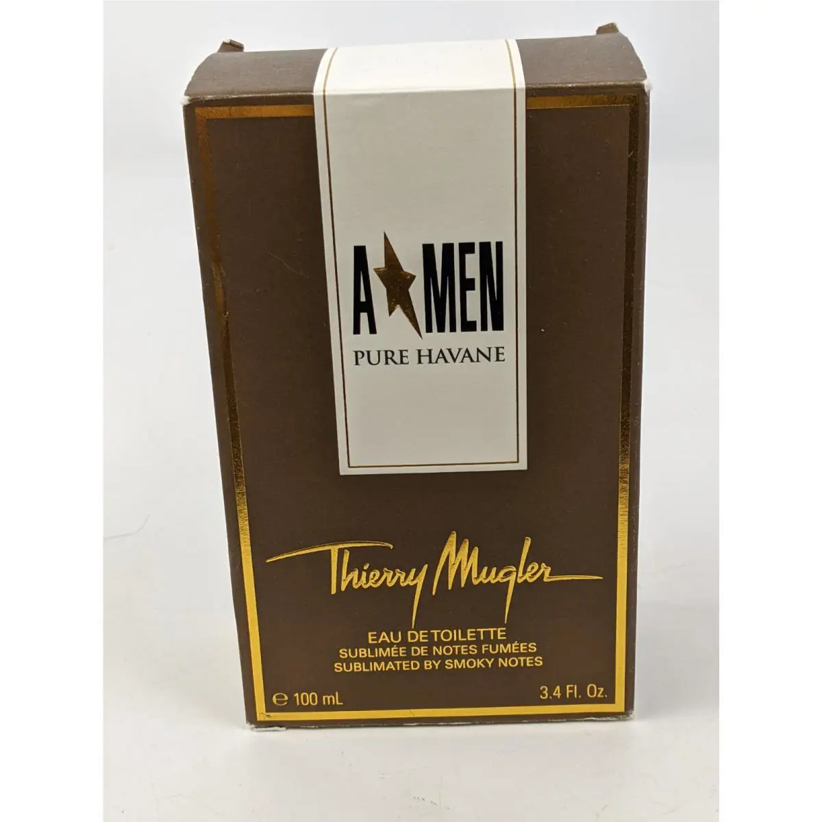Thierry  Amen Pure Havane 100ml 3.4 oz Edt Eau de Toilette by Mugler