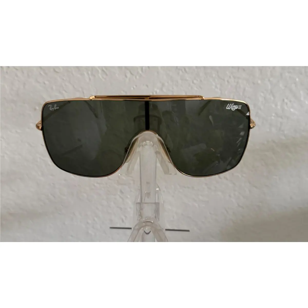 Ray-ban Sunglasses RB3697 905071 135 Size Wingsii Wings 2 1 Lens One Shield