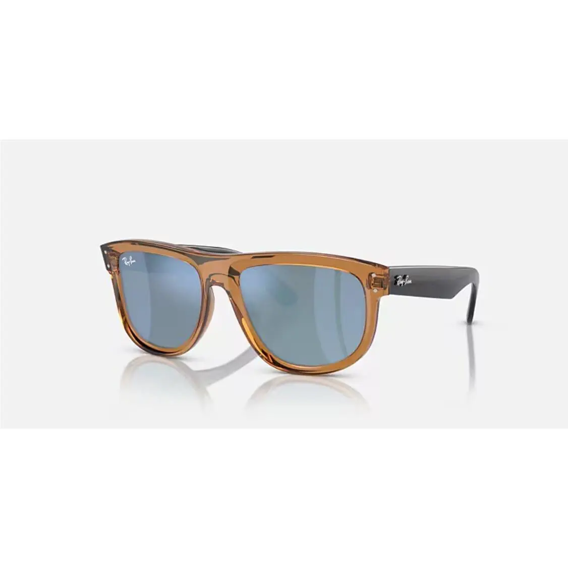 Rayban Boyfriend Reverse Sunglasses - RBR0501S 6711GA - Brown/blue
