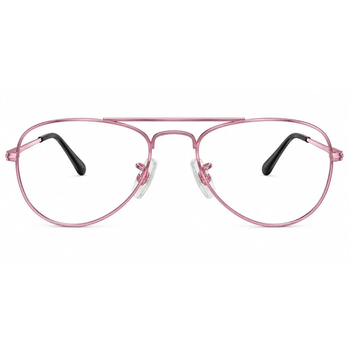 Ray-ban Junior Pink Metal Aviator Glasses Frames 50-13-130 by Ray-Ban