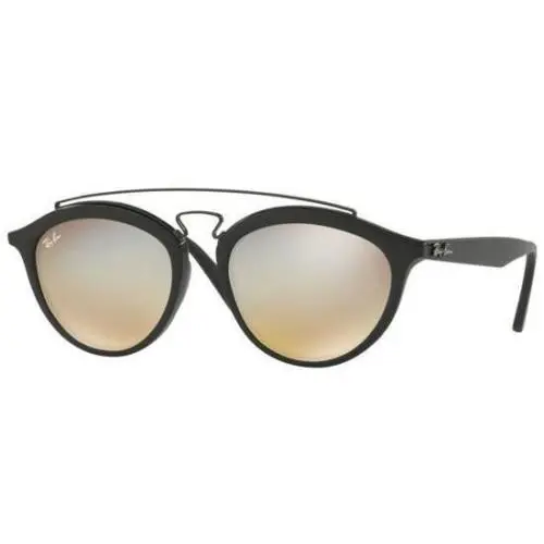 Ray Ban Gatsby RB4257 Matte Black Havana Sunglasses 6253B8 53 - Frame: Black, Lens: Gray, e lenti: Brown