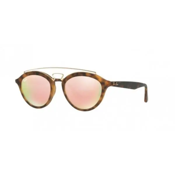 Ray Ban Gatsby II RB4257 Matte Havana Sunglasses 60922Y - Frame: Brown, e lenti: Brown