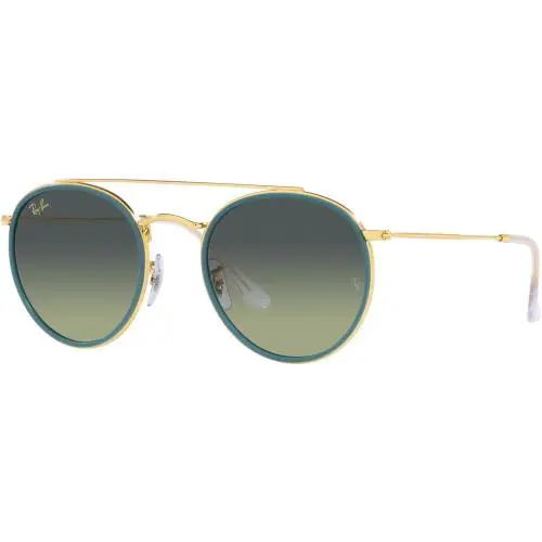 Ray-ban RB3647N 9235BH Sunglasses 51mm Green Gold / Green Vintage Gradient Lens