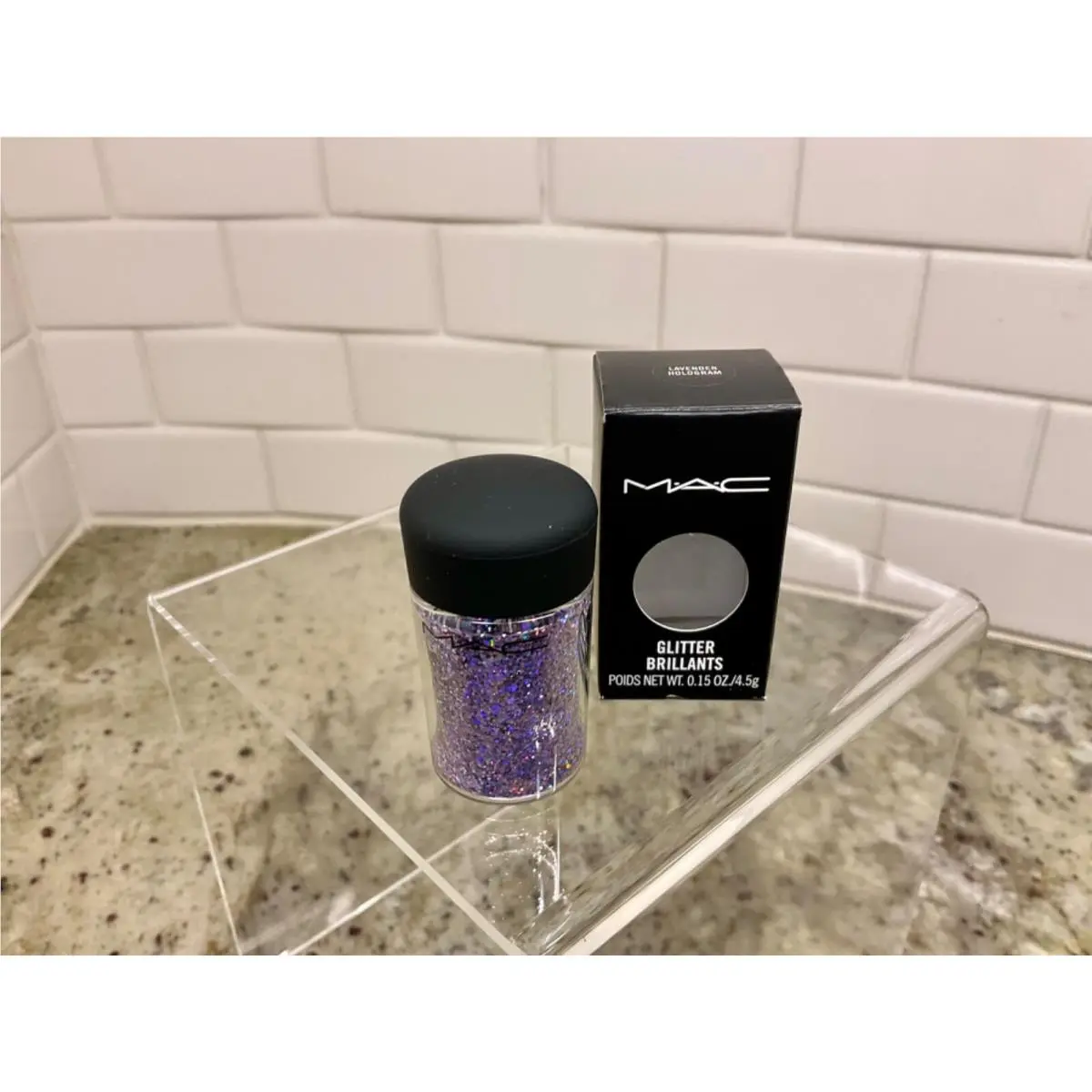 Mac Pigments and Glitter Brillants Cool Toned LAVENDER HOLOGRAM by MAC Cosmetics