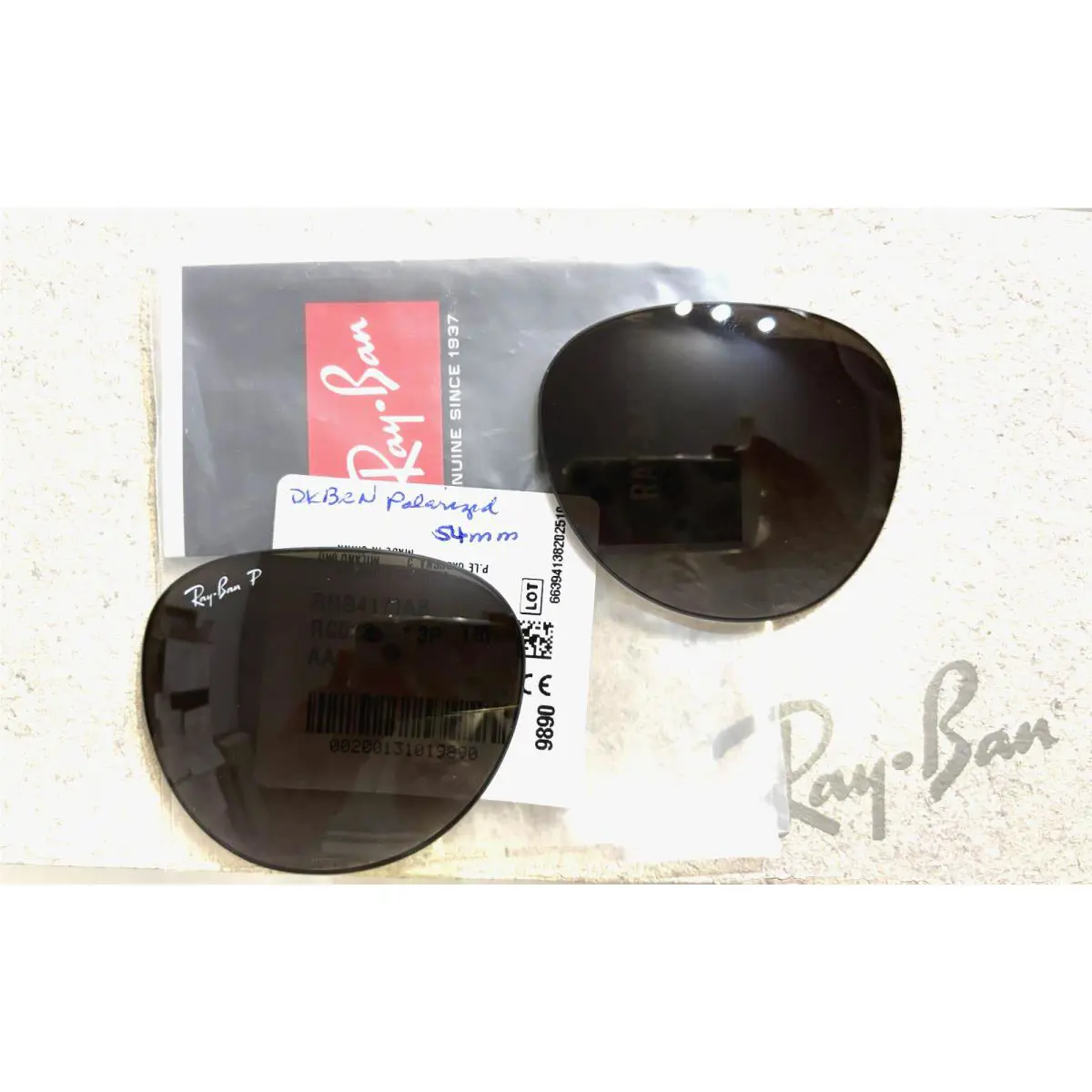 Ray Ban RB4171 Erika 54mm Dark Brown Polarized Replacement Lens Pair