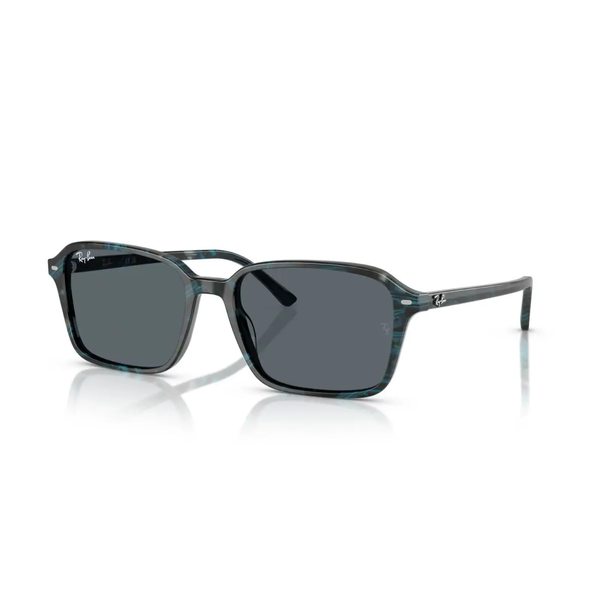 Ray Ban Raimond RB2231 1417/R5 58-18-145 Sun Glasses - Frame: Black, Lens: Blue