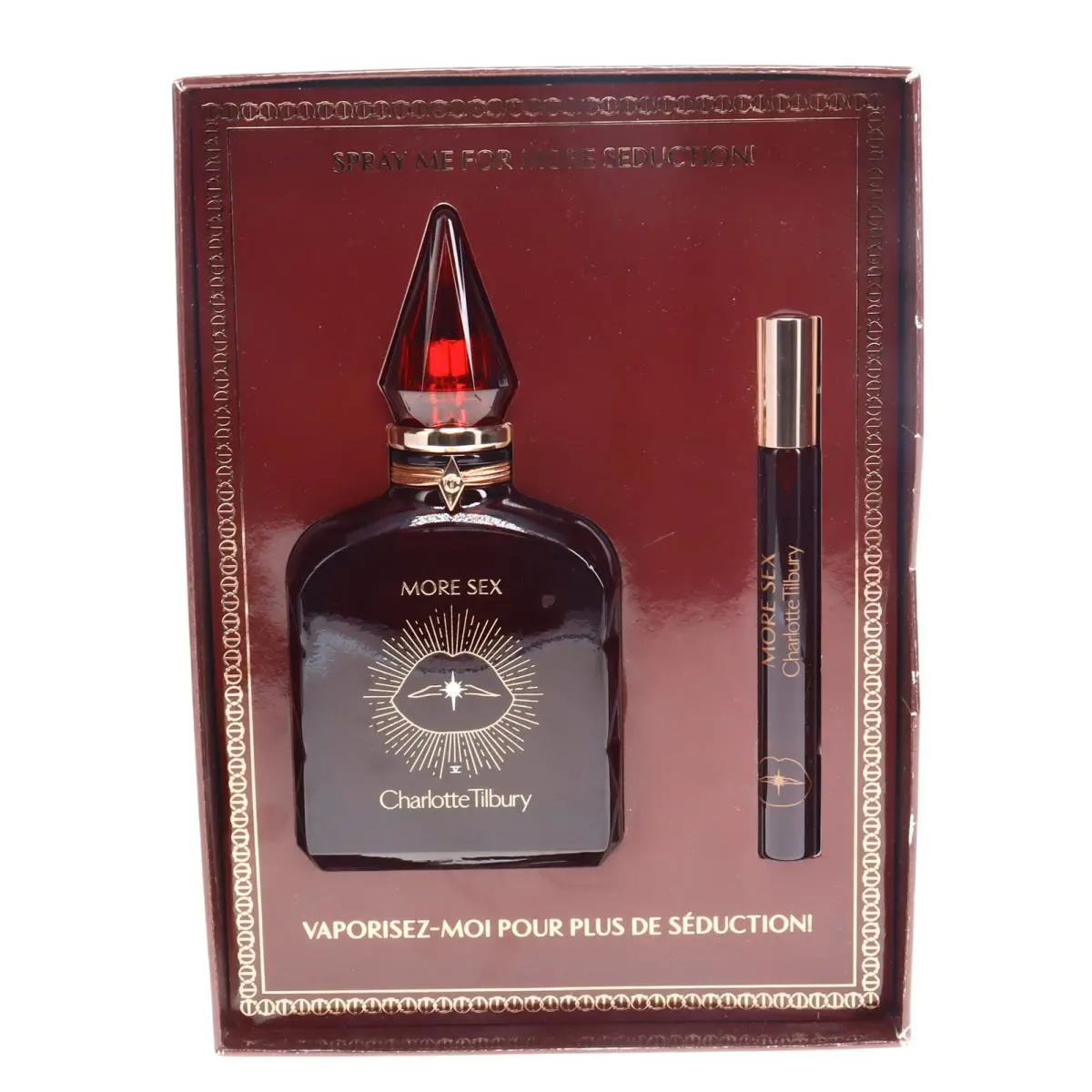 Charlotte Tilbury More Sex 2pc Gift Set For Women100ml Edp + 10ml Edp