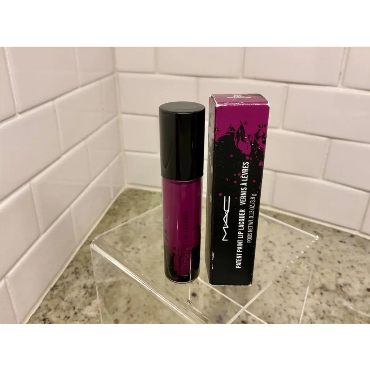 Mac Patent Paint Lip Lacquer Limited Edition Vinyl Underground by MAC Cosmetics
