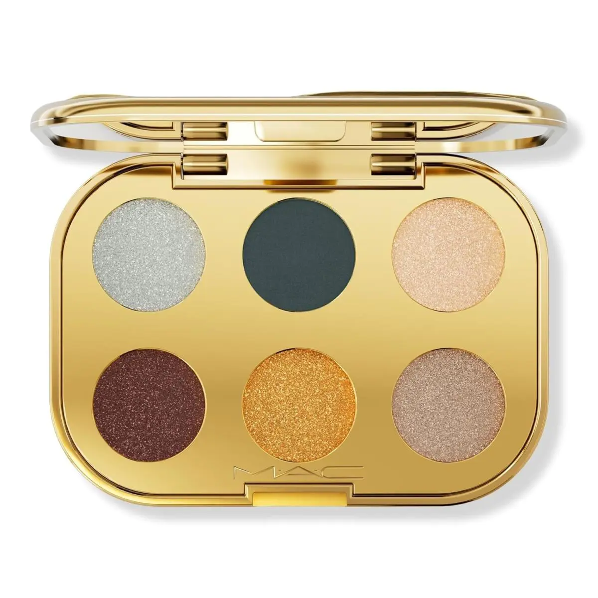 Mac Treasured Eye Shadow Palette All The Riches 6 Pan Colors