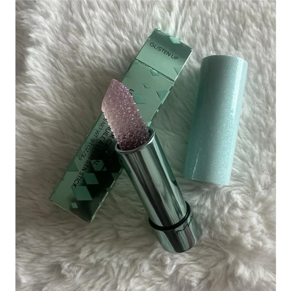 Mac Glisten UP Sugar Crystal Lip Oil Stick Limited Edition