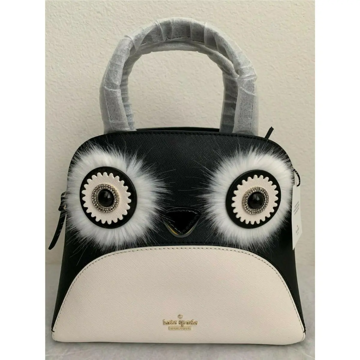 Kate Spade Dashing Beauty Penguin Small Lottie Leather Bag Collectable