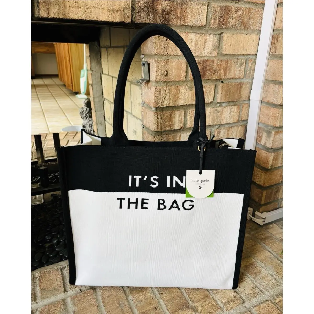 Kate Spade NY x Target It`s in The Bag Colorblock Knit Tote/bag