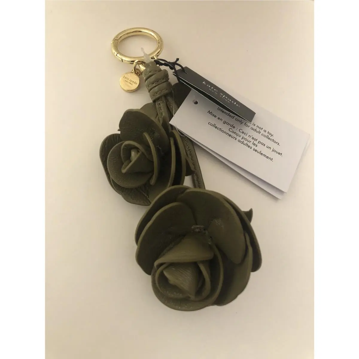 Kate Spade Charmed Rose Bag Charm Kate Spade New York