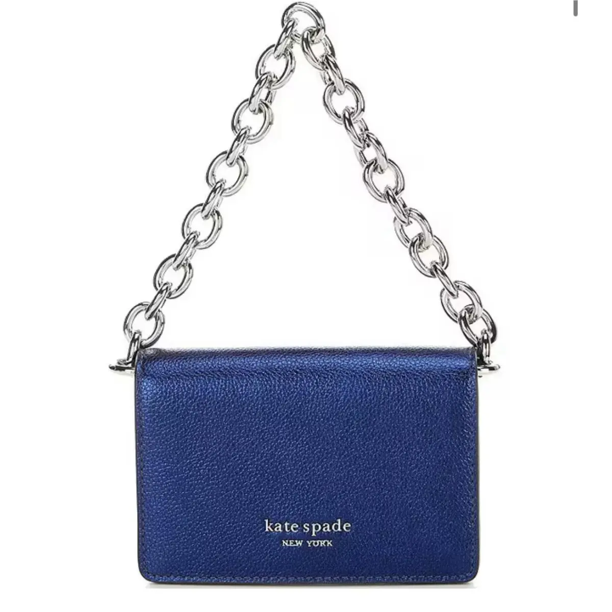 Kate Spade Natasha Metallic Chain Card Case Crossbody Packaging