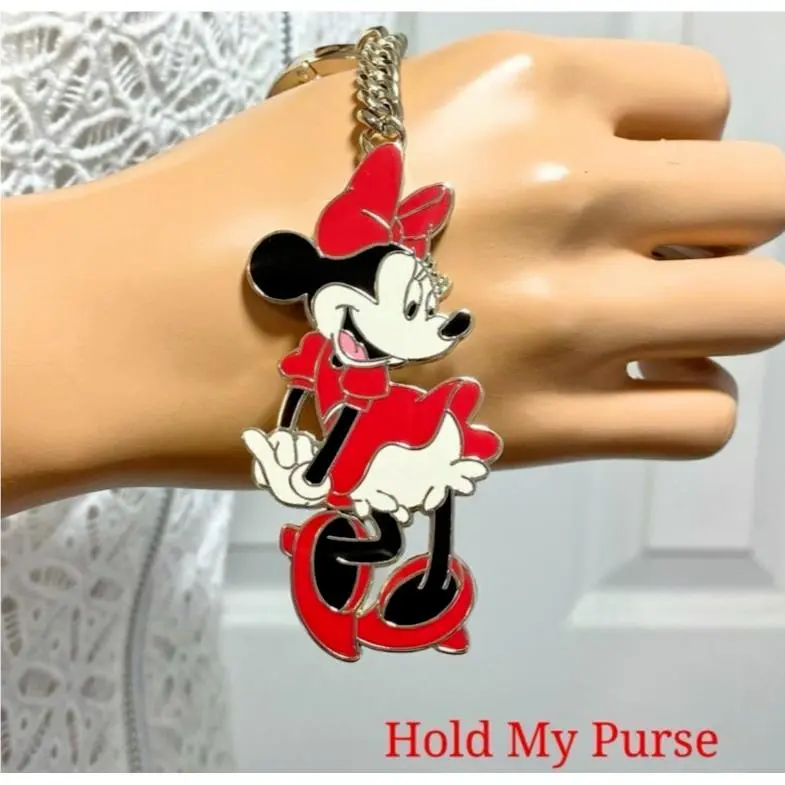 Minnie Mouse Keychain Bag Charm by Kate Spade