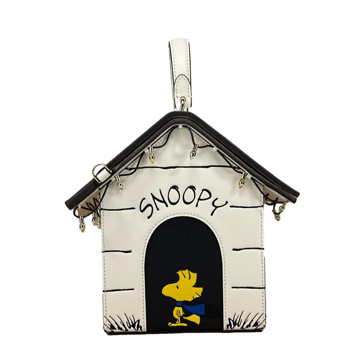 Kate Spade X Peanuts Snoopy 3d Dog House Crossbody Bag