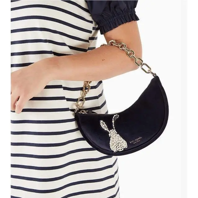 Kate Spade Smile Bunny Small Crossbody Bag K6207 Easter
