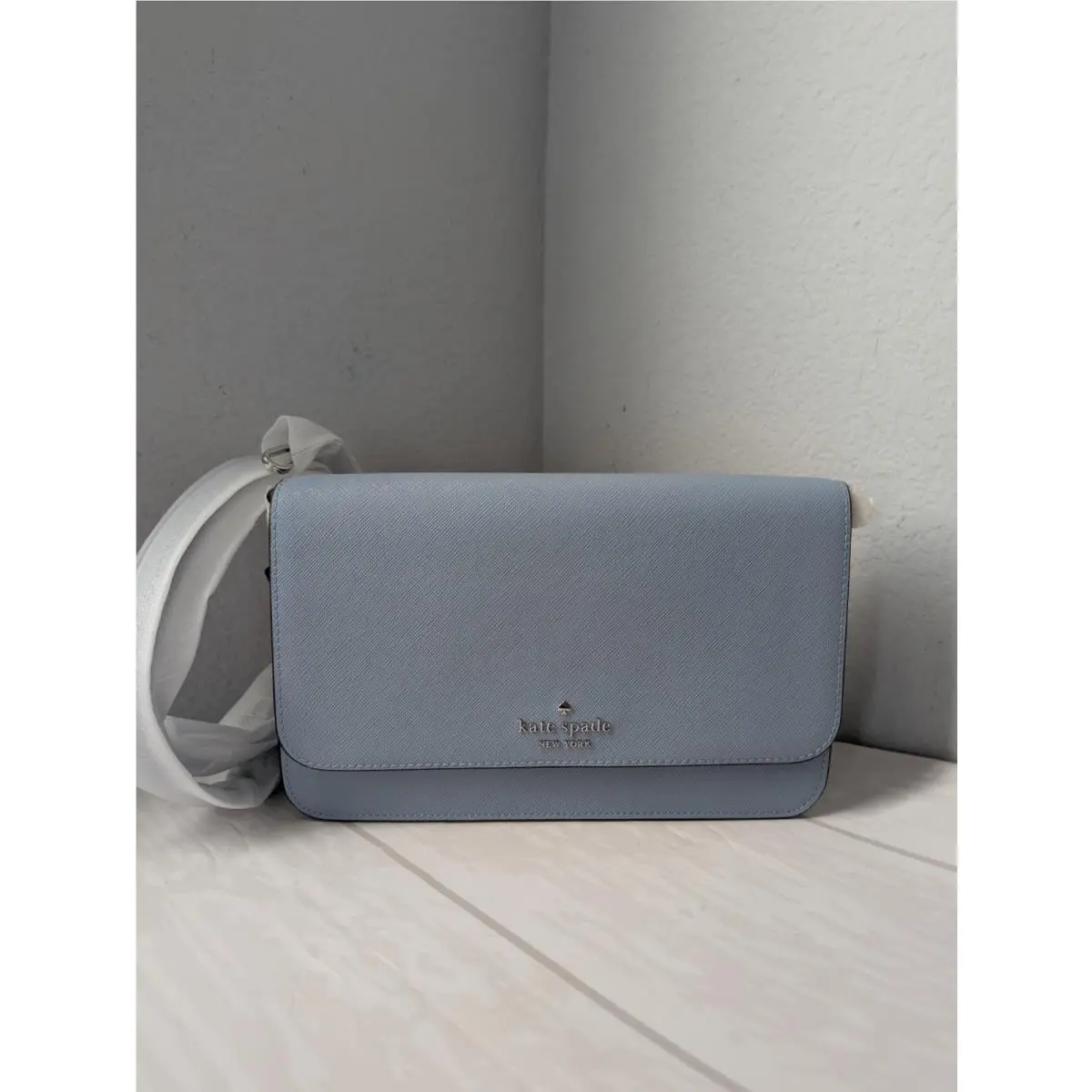 KN603 Madison Willow Saffiano Flap Convertible Crossbody Bag by Kate Spade