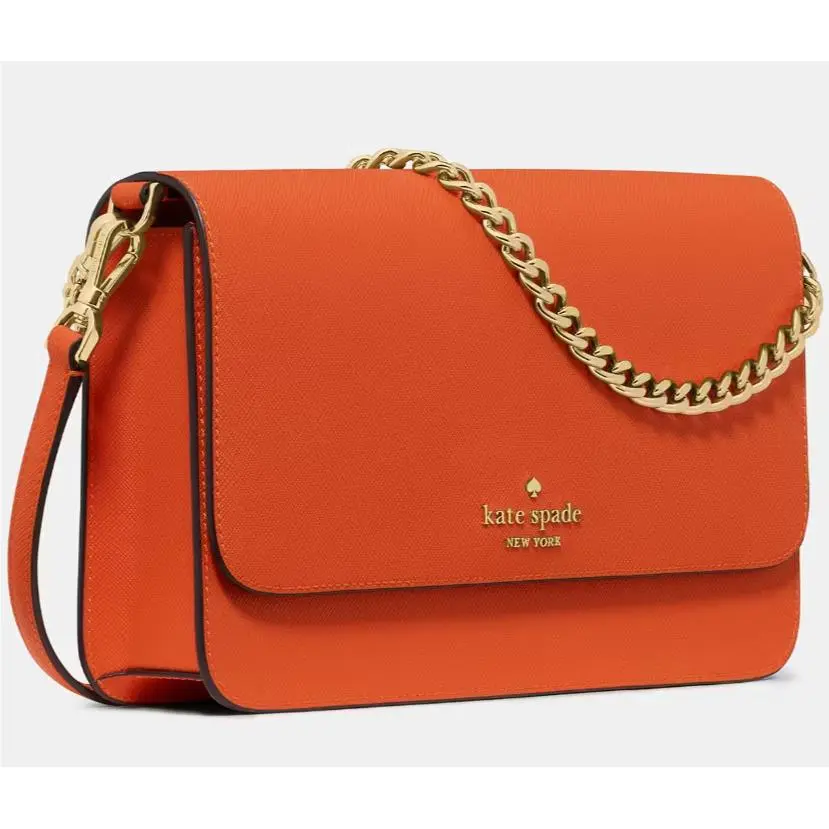 Kate Spade Madison Willow Medium Orange Crossbody Bag KN603 Purse