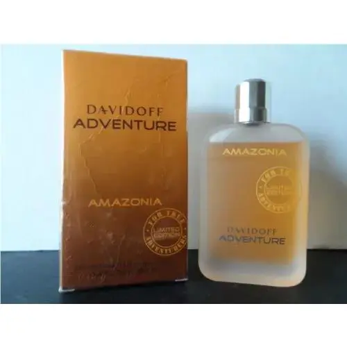 Davidoff Adventure Amazonia 3.4 oz Plus 1 Surprise 3.4 OZ Bottle Free Men Rare
