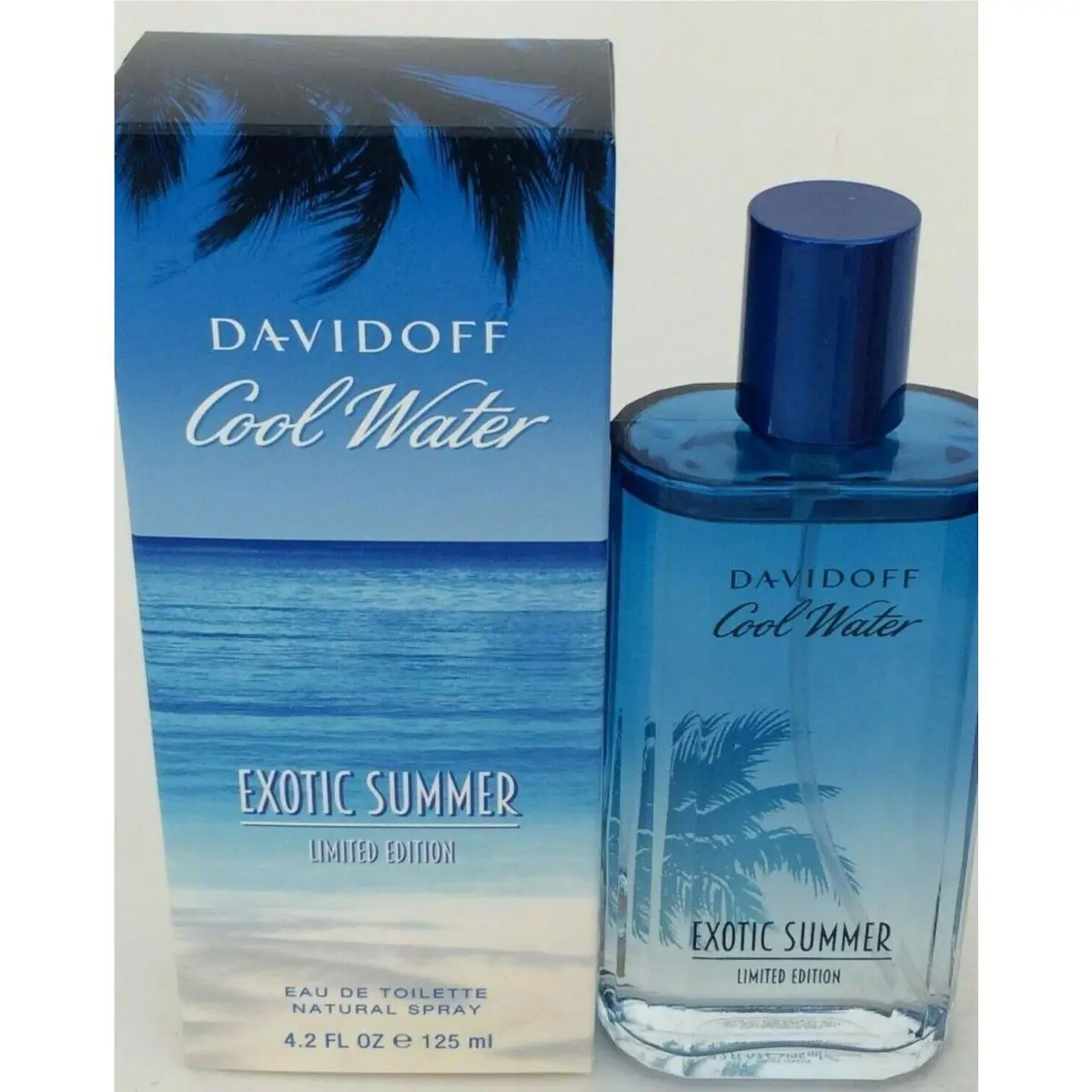 Cool Water Exotic Summer by Davidoff Colonge For Men 4.2 Oz/ 125ml Edt Spray