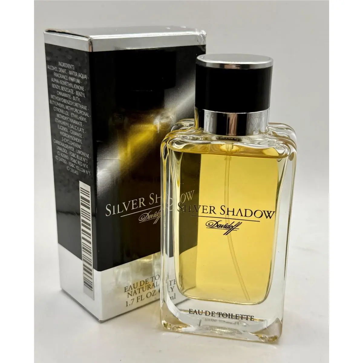 Davidoff Silver Shadow 1.7 oz 50 ml Edt Spray Men