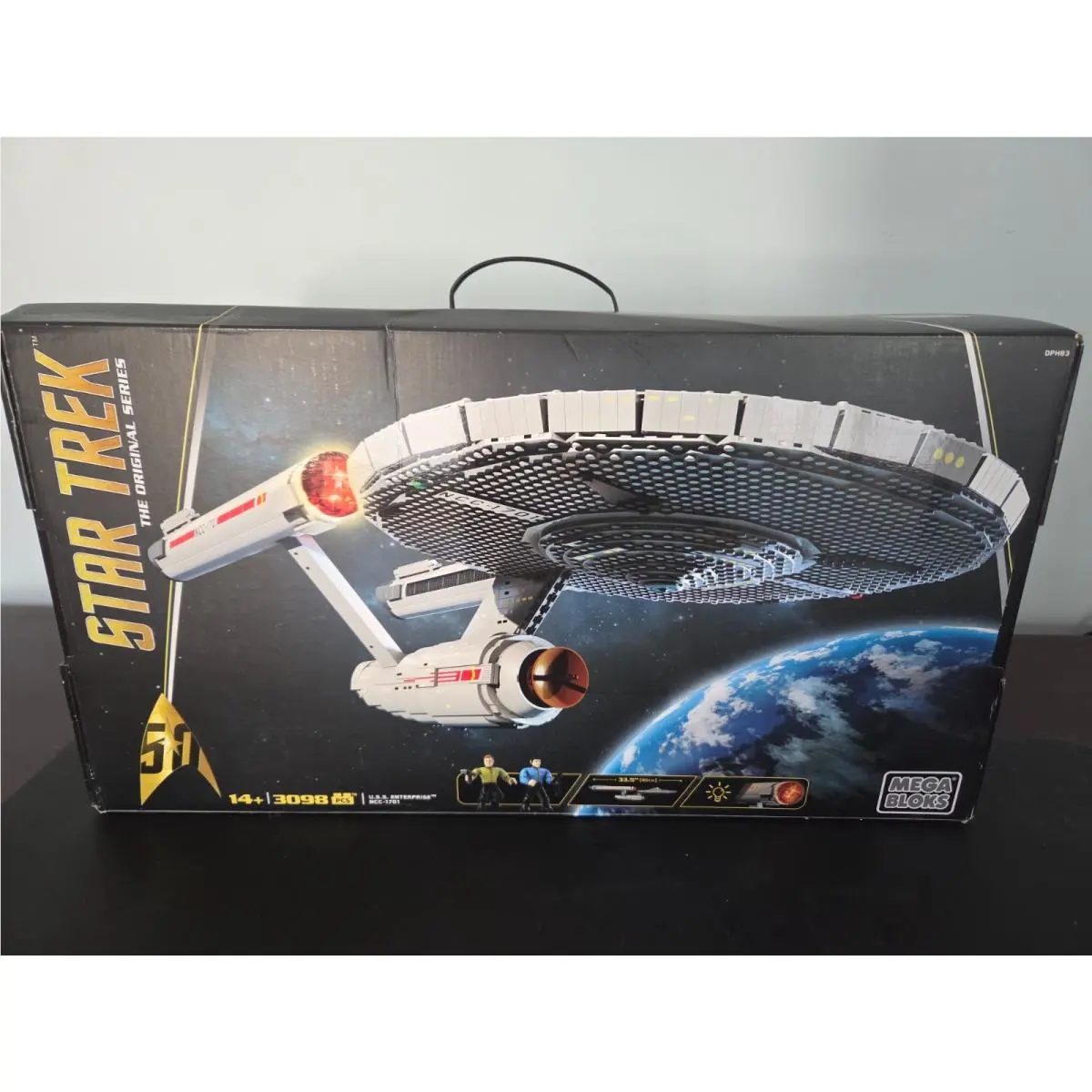 Mega Bloks Star Trek Uss Enterprise Ncc 1701 3098 Pieces